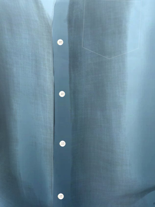 Hawaiian Gradient 3D Print Men's Button Pocket Hawaiian Short Sleeve Shirt Big & Tall