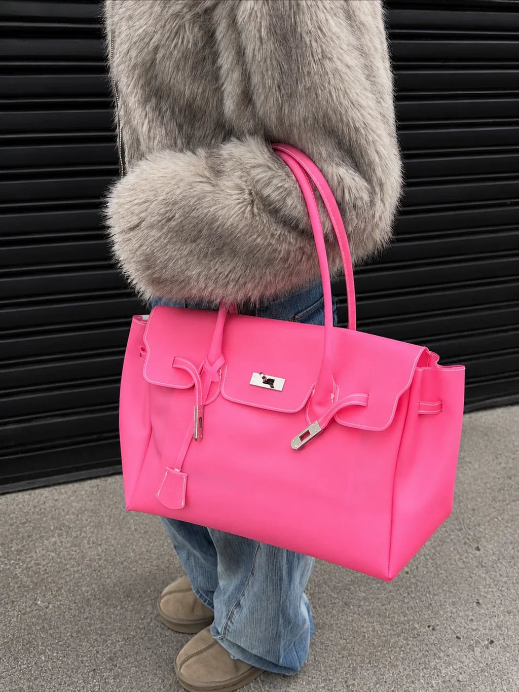 ⭐ JellyGlow™ Waterproof Tote Bag – Stylish Transparent Beach & Everyday Carry Bag