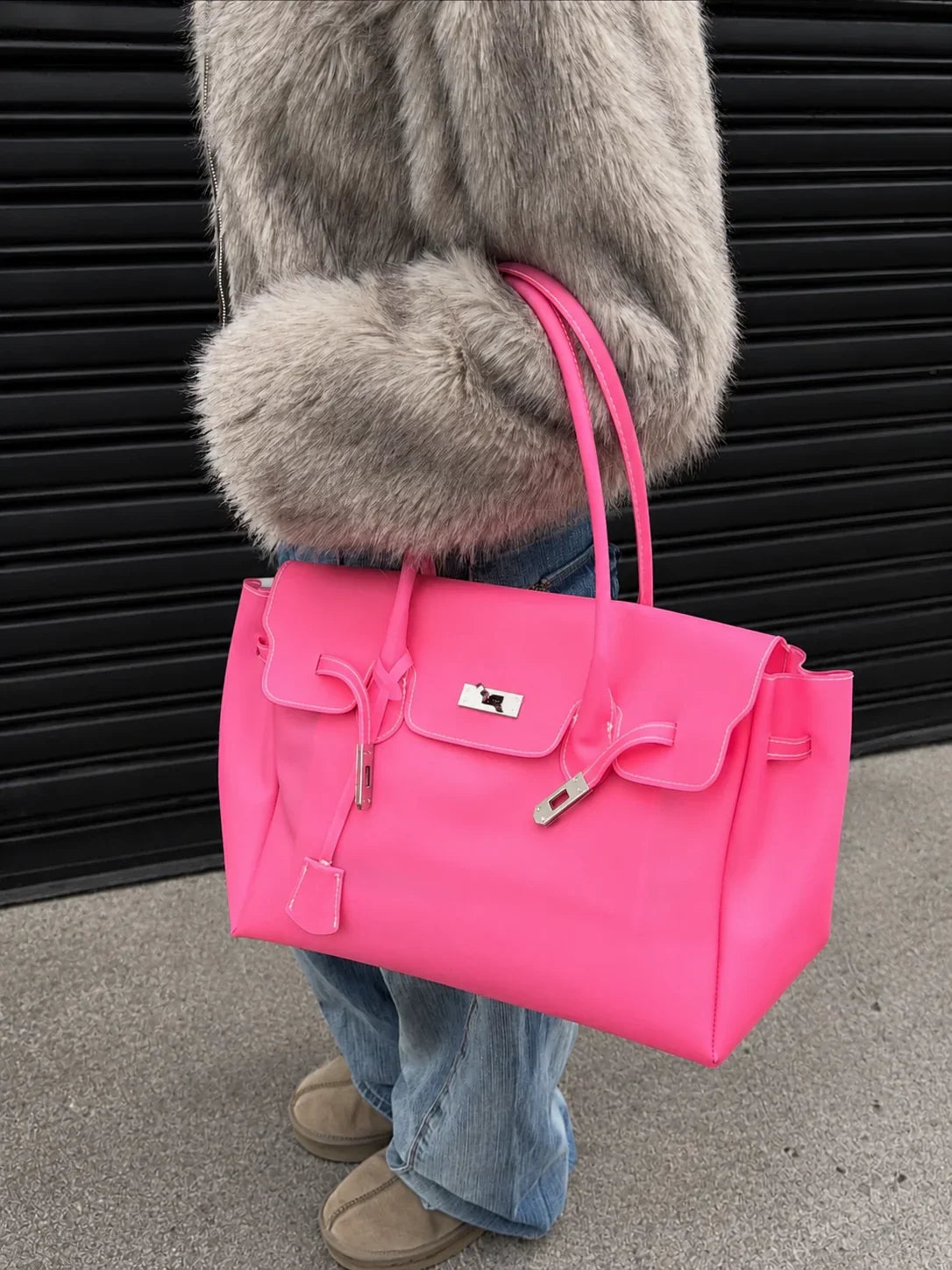 ⭐ JellyGlow™ Waterproof Tote Bag – Stylish Transparent Beach & Everyday Carry Bag