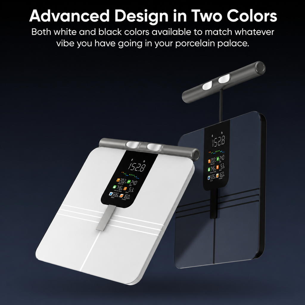 ⚖️ Bluetooth Smart Body Composition Scale – Advanced Health Tracking with Full Body Analysis