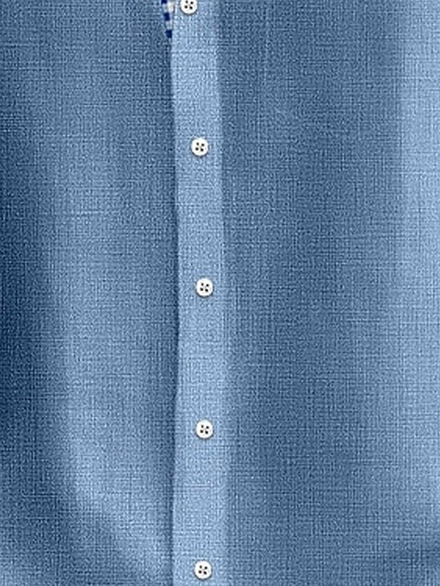 Vintage Basic Plaid Print Men's Button Pocket Short Sleeve Shirt Big & Tall