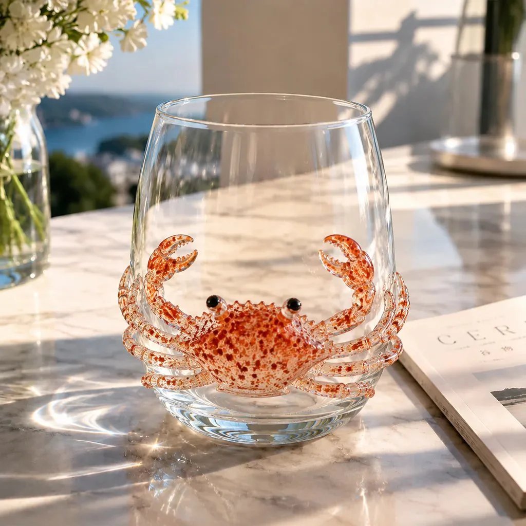 🐳 3D Ocean Glass Cups – Stunning Marine Animal Designs That Bring Summer Vibes to Every Drink