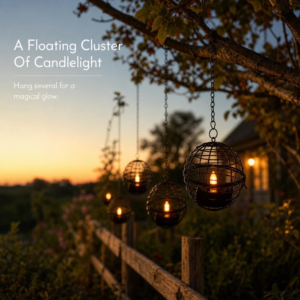🌙  Solar Garden Lanterns – Beautiful Night Lighting Without Wires or Electricity